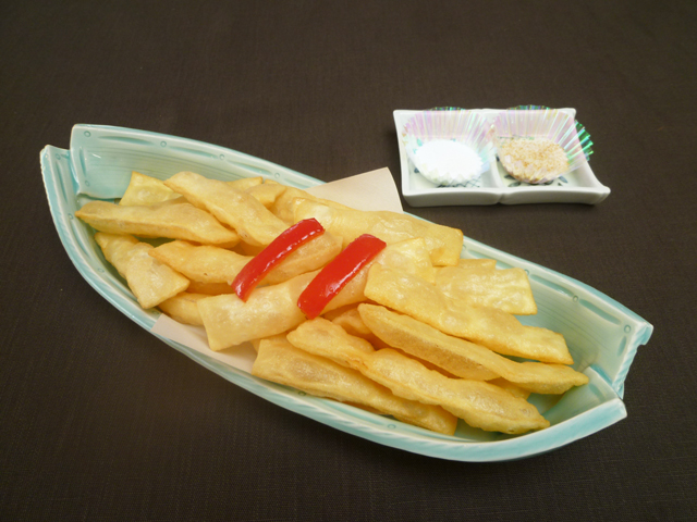 揚げ帯うどん